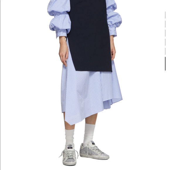 Authentic Golden Goose Silver Glitter Superstar Sneakers Size 36 - Picture 6 of 14